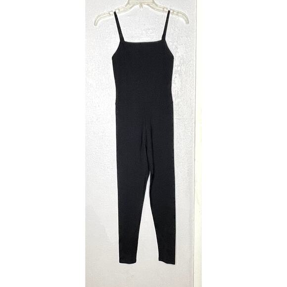 Girlfriend Collective Cami Unitard Black Jumpsuit Size Small - Picture 9 of 9